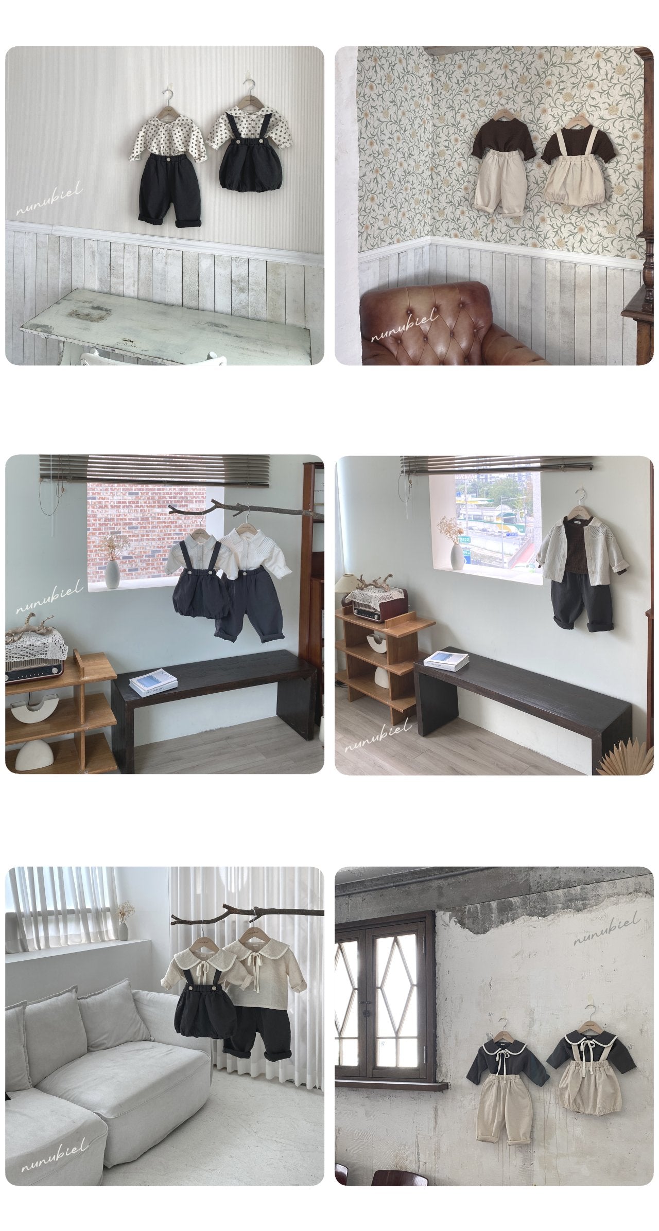 ［nunubiel］Basic pants (kids)