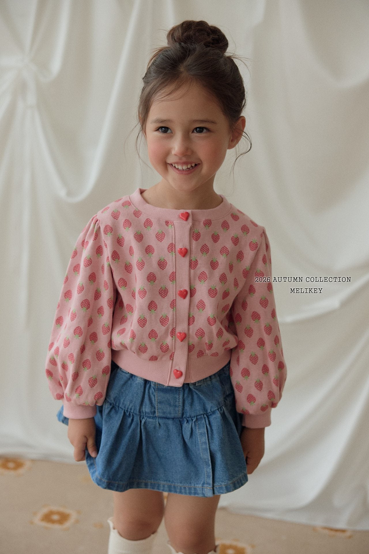 ［Melikey］Berry berry cardigan