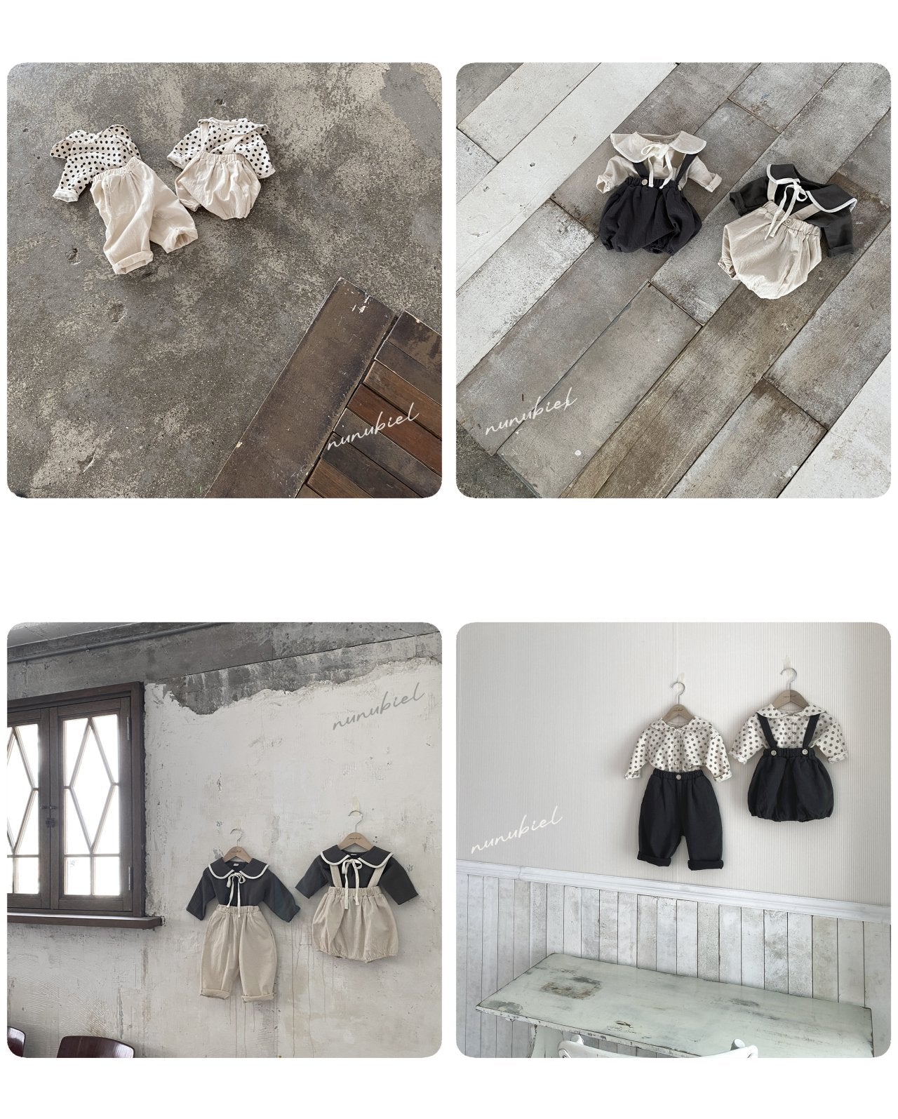 ［nunubiel］Basic suspender bloomer (baby)