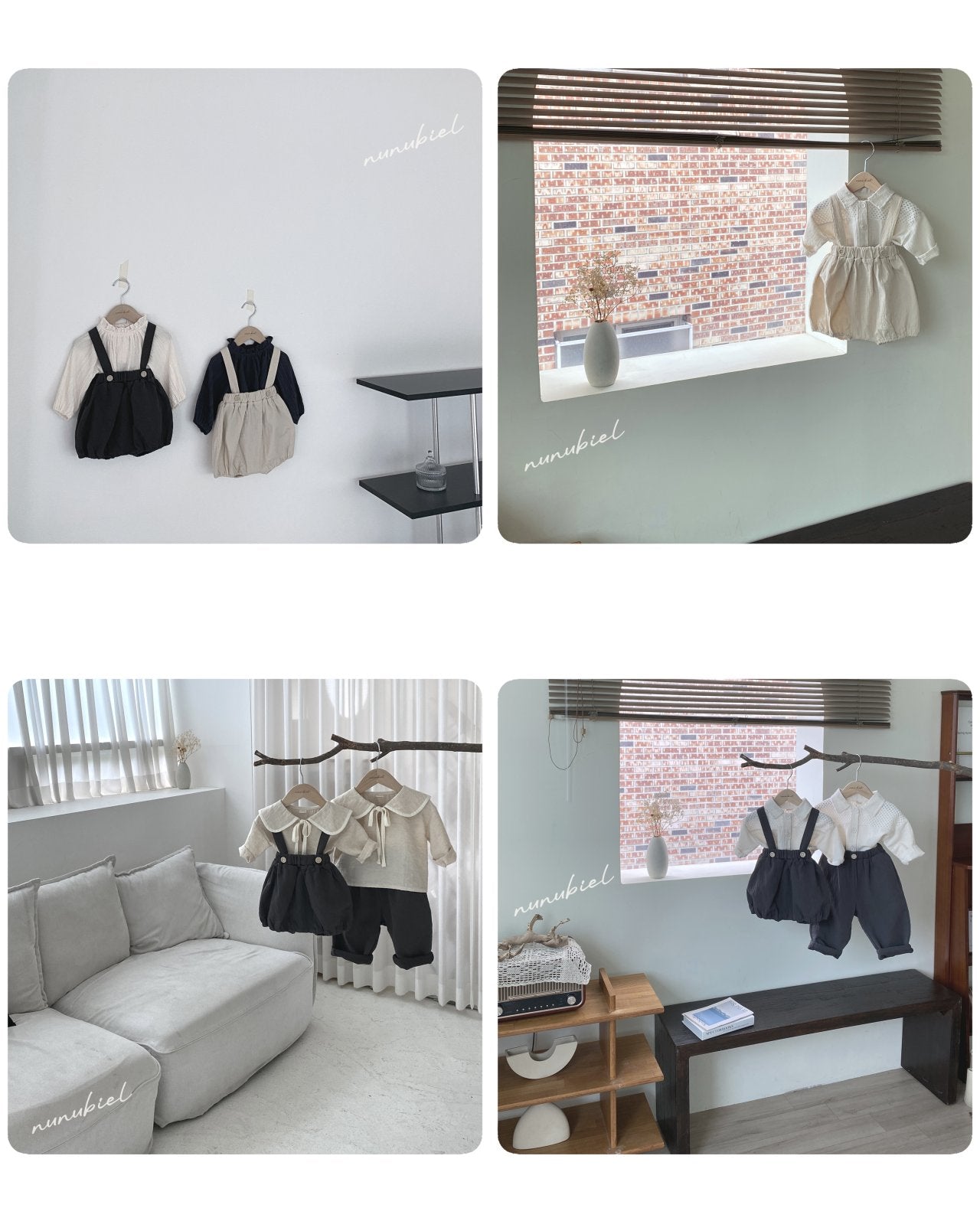 ［nunubiel］Basic suspender bloomer (baby)