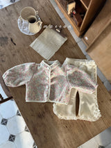 ［marron］Bunny flace lace pants