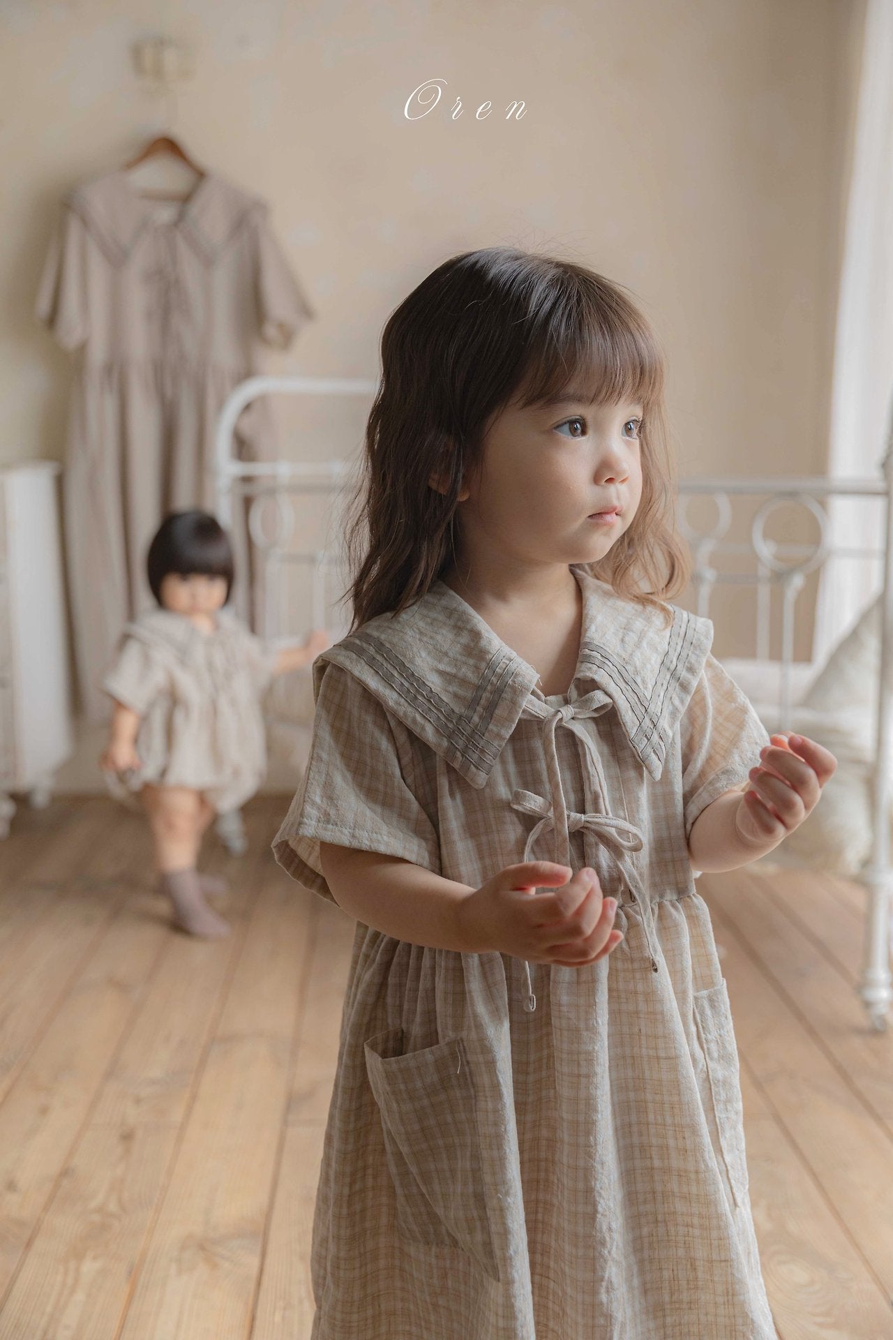 ［OREN］Mare sailor one-piece (kids)
