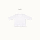 ［bebenine］Basic Ruffle Tee