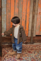 ［onu］Corduroy shirt