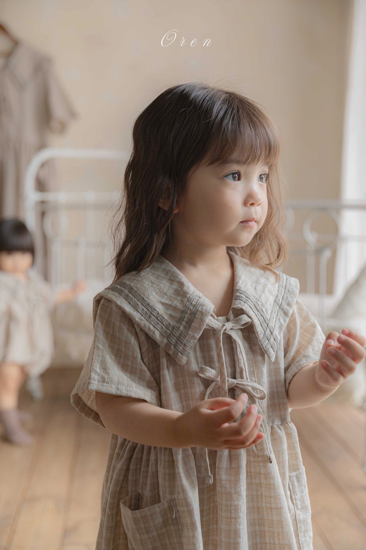 ［OREN］Mare sailor one-piece (kids)