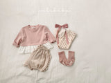 ［valubebe］Shirring cancan tee (baby)