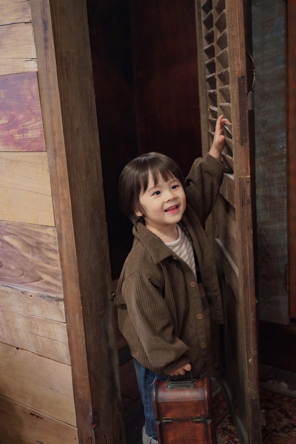 ［onu］Corduroy shirt