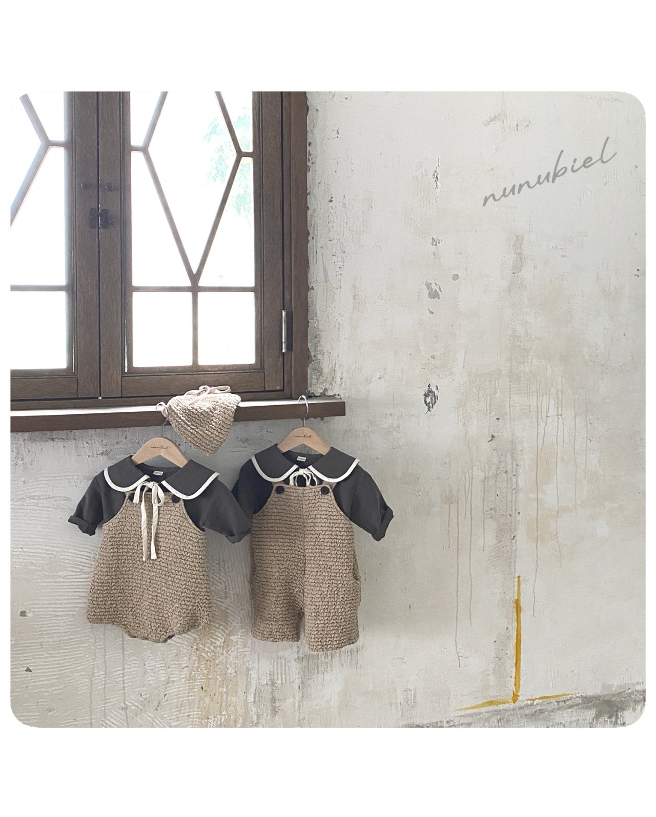 ［nunubiel］Bibi sailor ribbon blouse (kids)