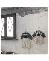 ［nunubiel］Bibi sailor ribbon blouse (kids)
