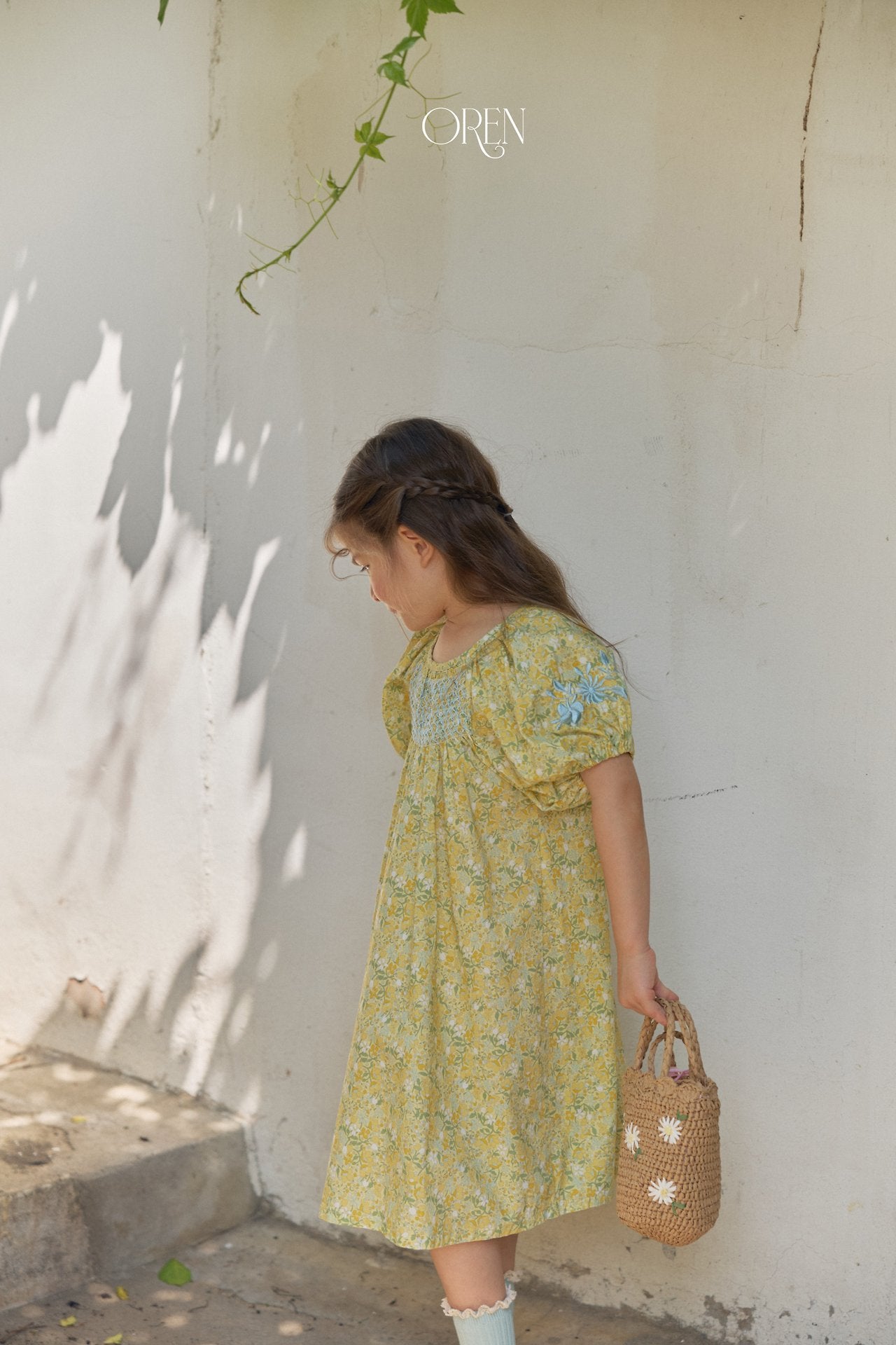 ［OREN］Solla smock one-piece