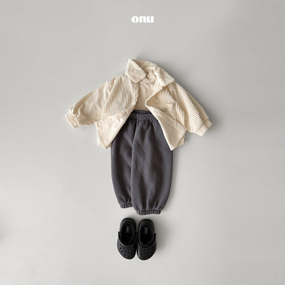 ［onu］Corduroy shirt