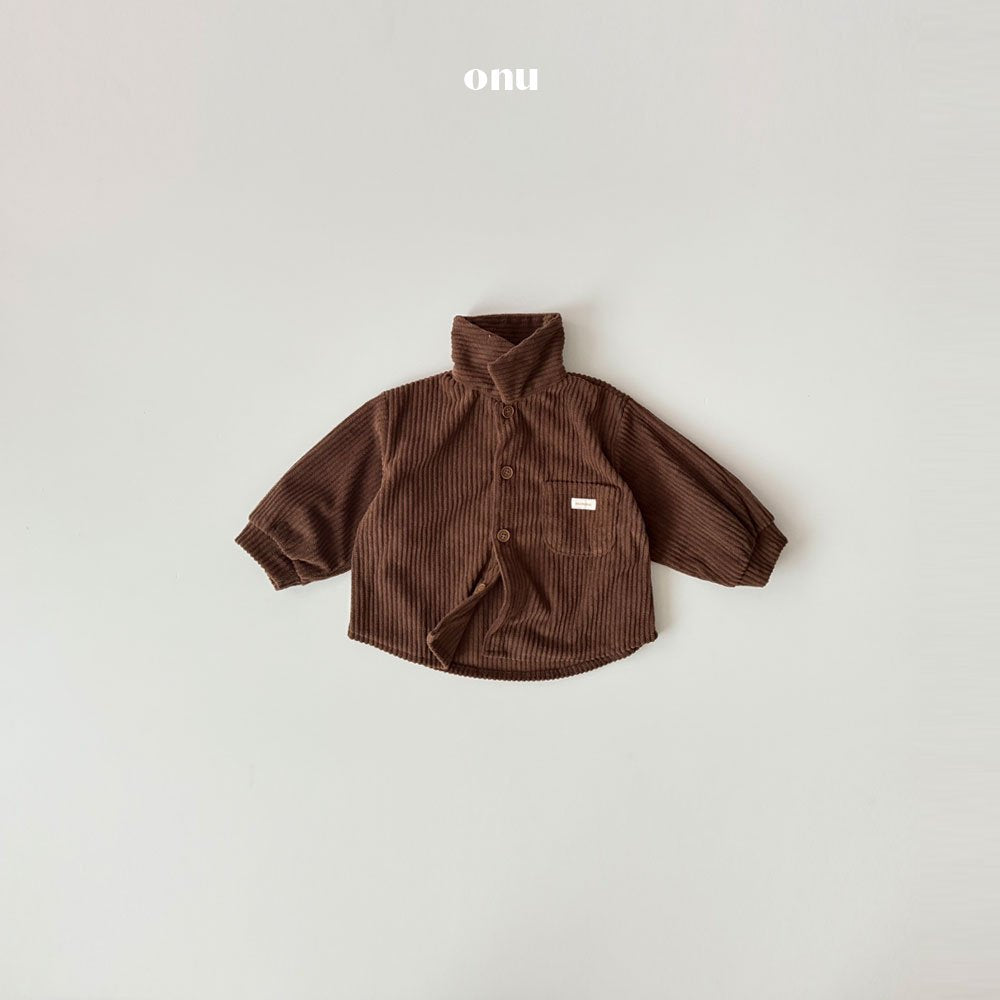 ［onu］Corduroy shirt