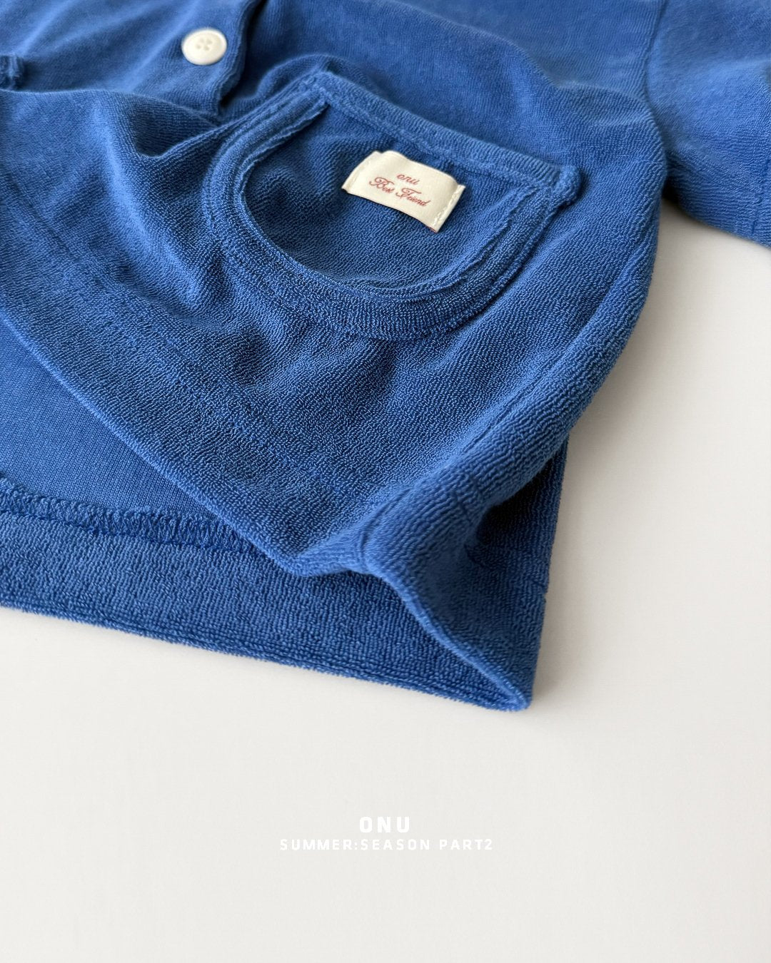 ［onu］Terry beach hoodie
