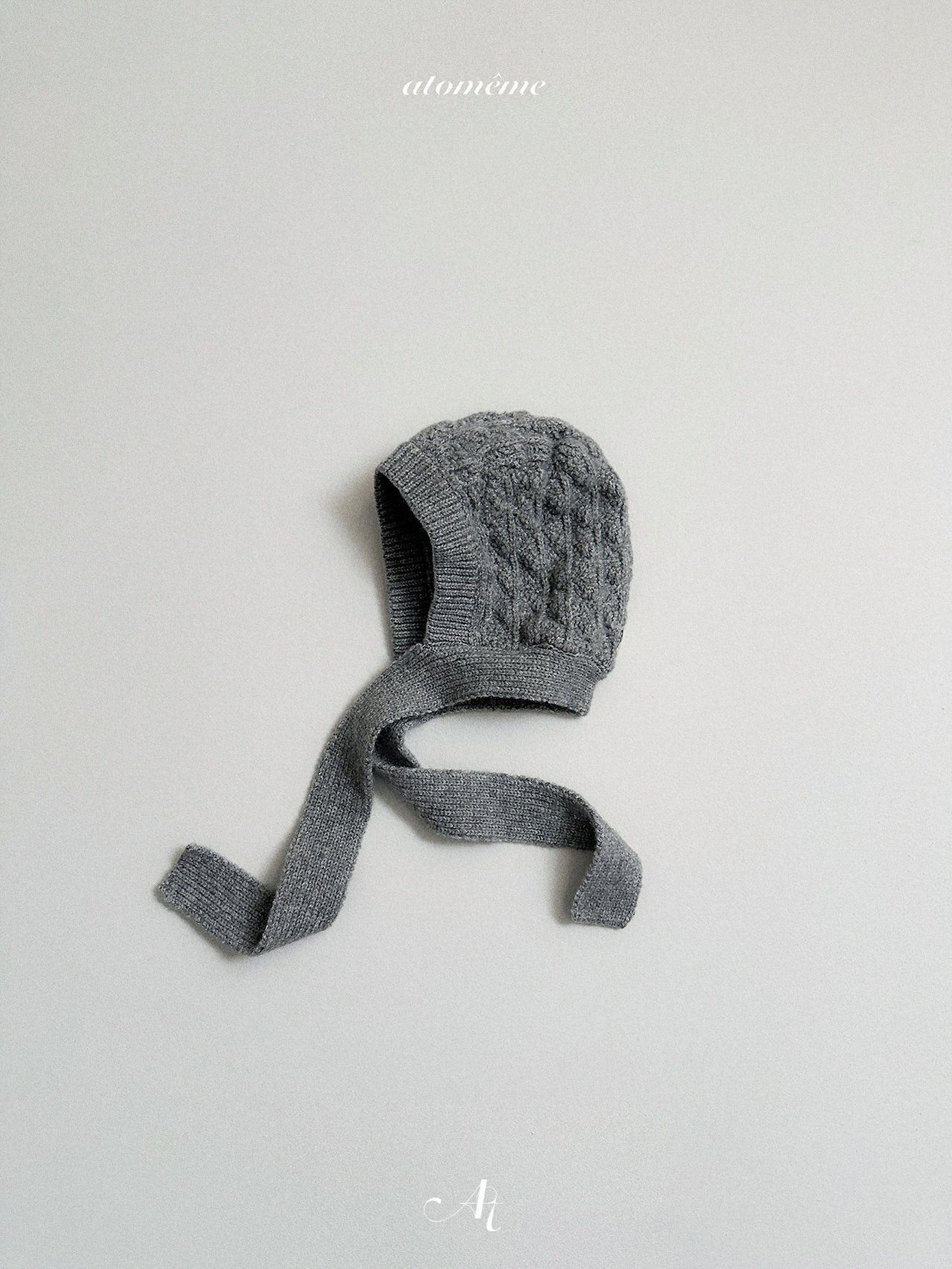 [atomeme] Knit Muffler Bonnet