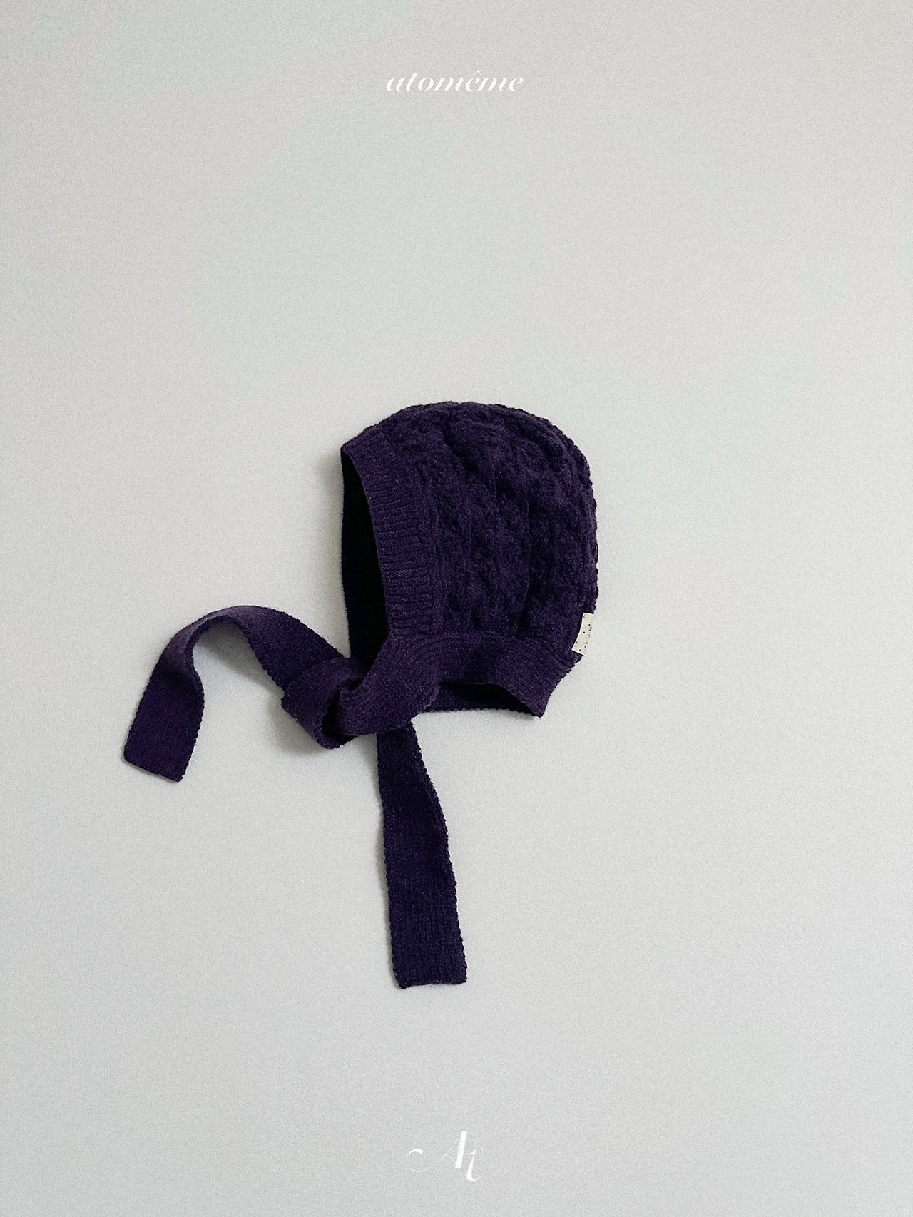 [atomeme] Knit Muffler Bonnet