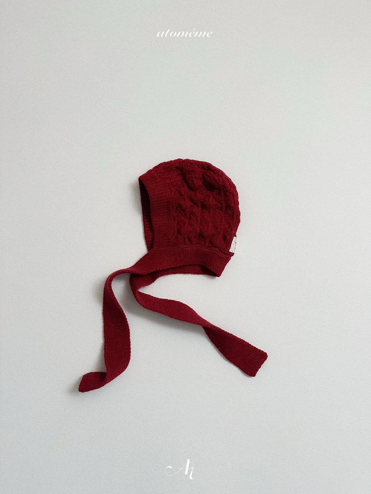 [atomeme] Knit Muffler Bonnet