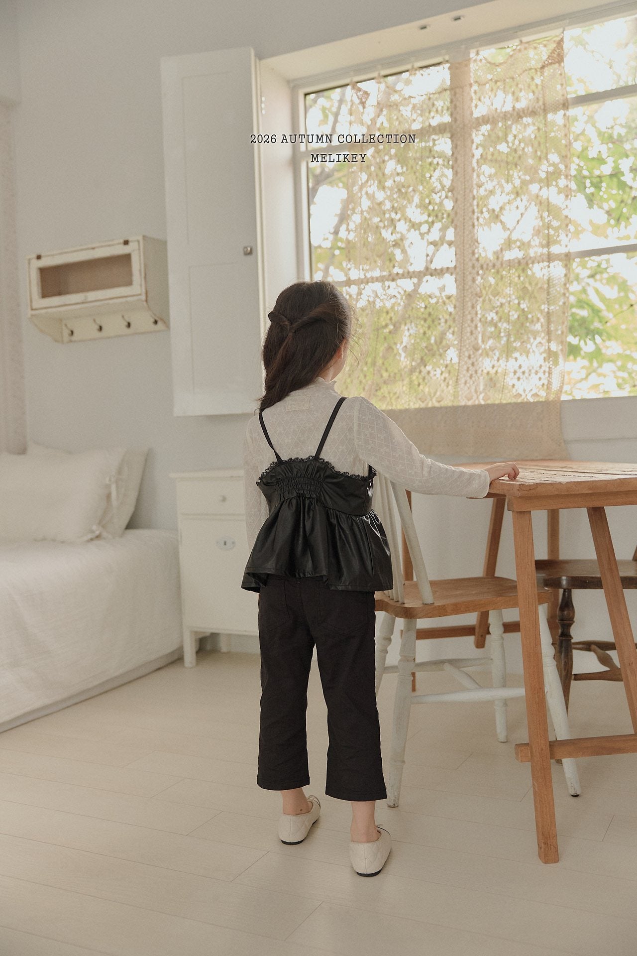 ［Melikey］Leather bustier