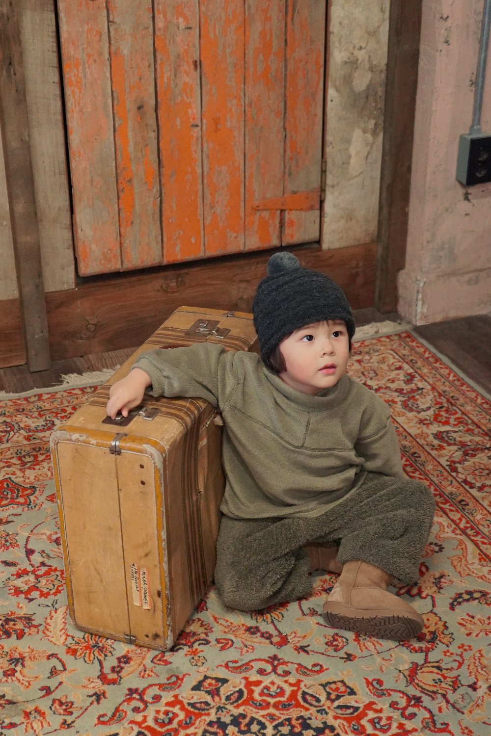 ［onu］Poodle jogger pants