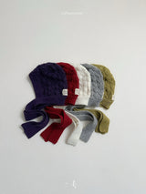 [atomeme] Knit Muffler Bonnet