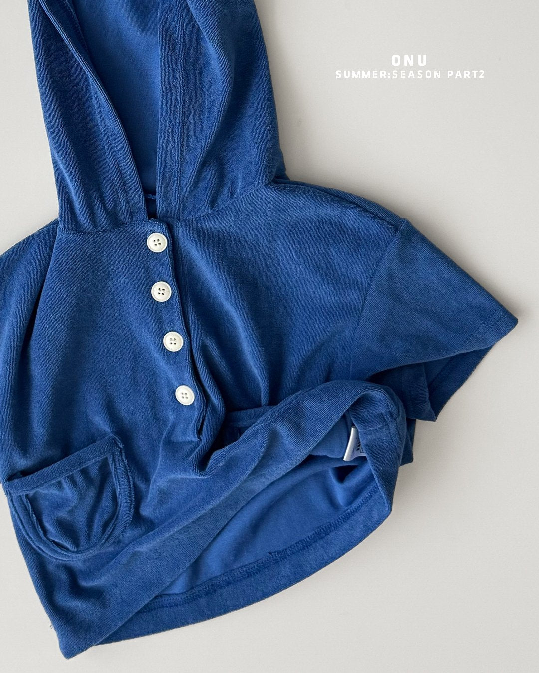 ［onu］Terry beach hoodie