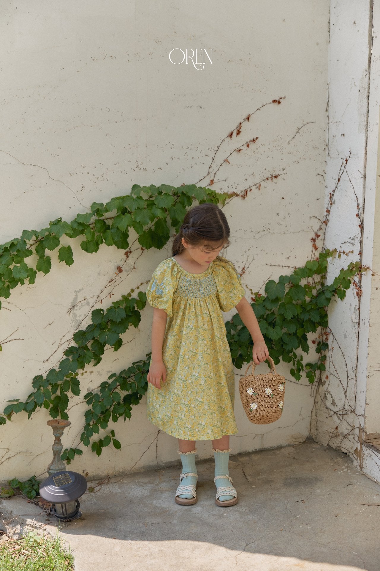 ［OREN］Solla smock one-piece
