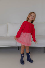 ［lenua］My check skirt