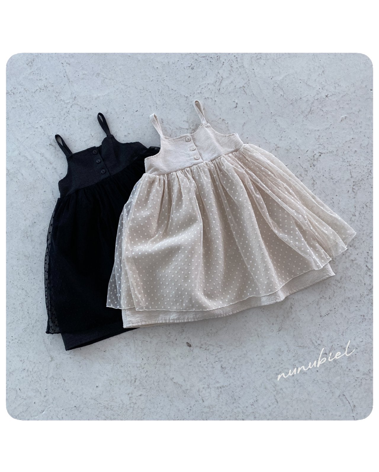 ［nunubiel］Coco dot one-piece (kids)