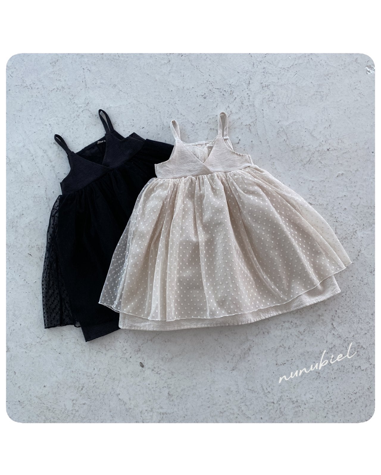 ［nunubiel］Coco dot one-piece (kids)