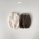 ［onu］Poodle jogger pants