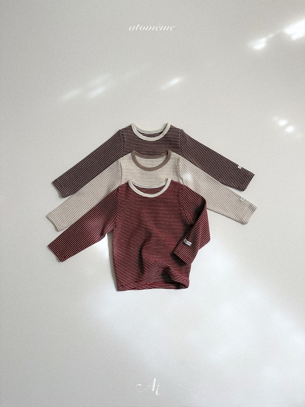 [atomeme] Arden Stripe Tee
