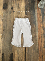 ［marron］Bunny flace lace pants