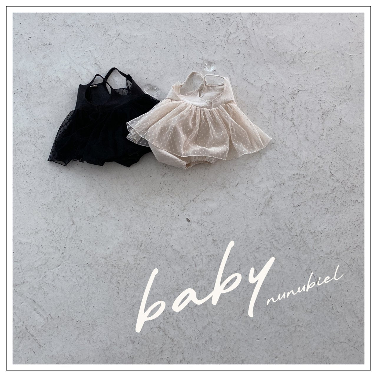 ［nunubiel］Coco dot rompers (baby)