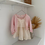 ［Melikey］Ballet frill camisole one-piece