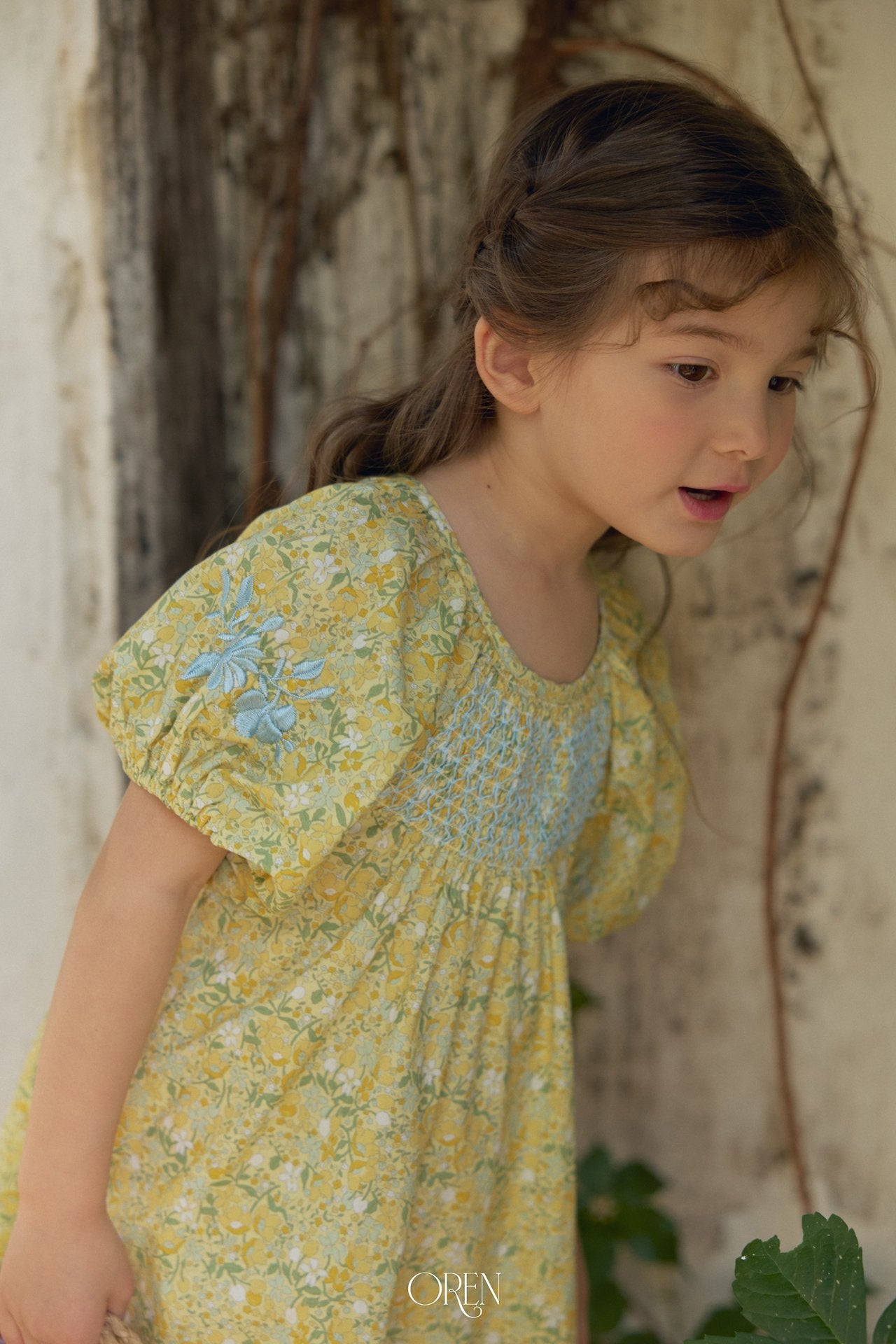 ［OREN］Solla smock one-piece