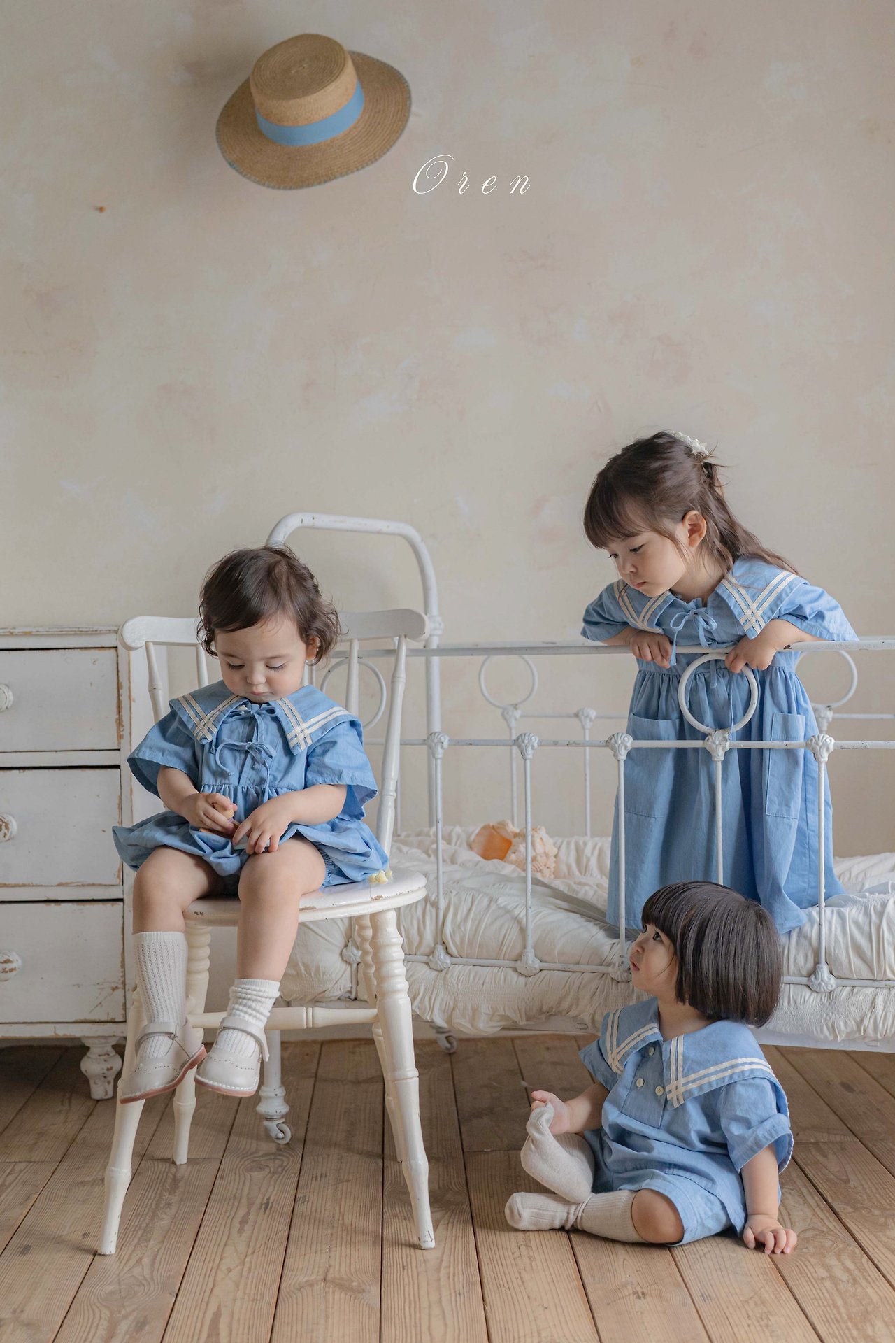 ［OREN］Mare sailor one-piece (kids)