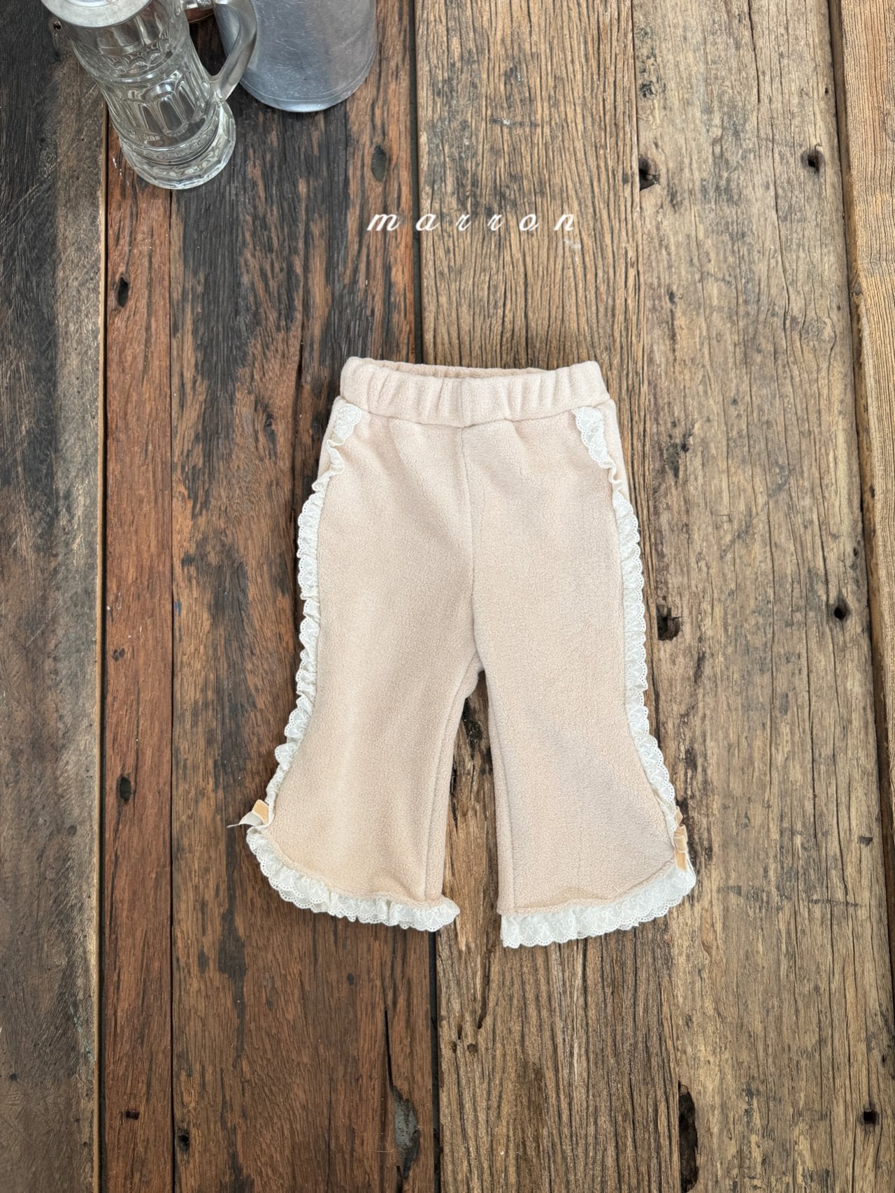 ［marron］Bunny flace lace pants