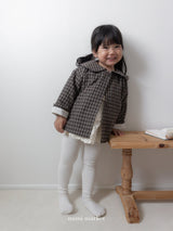 ［mimi market］Rona check sailor coat