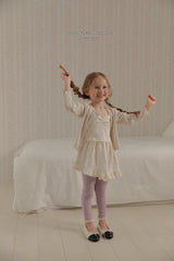 ［Melikey］Ballet frill camisole one-piece