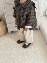 ［mimi market］Rona check sailor coat