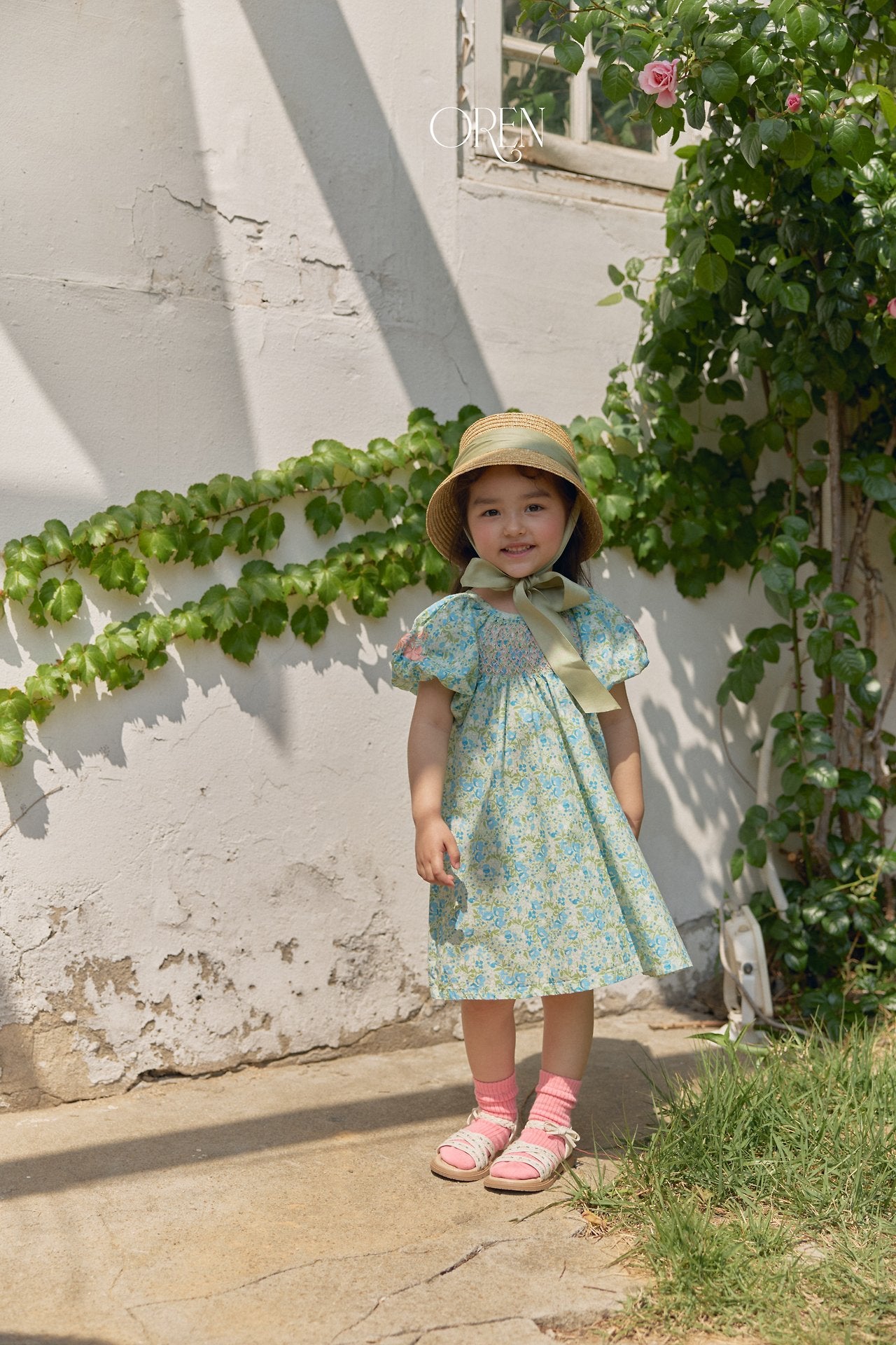 ［OREN］Solla smock one-piece