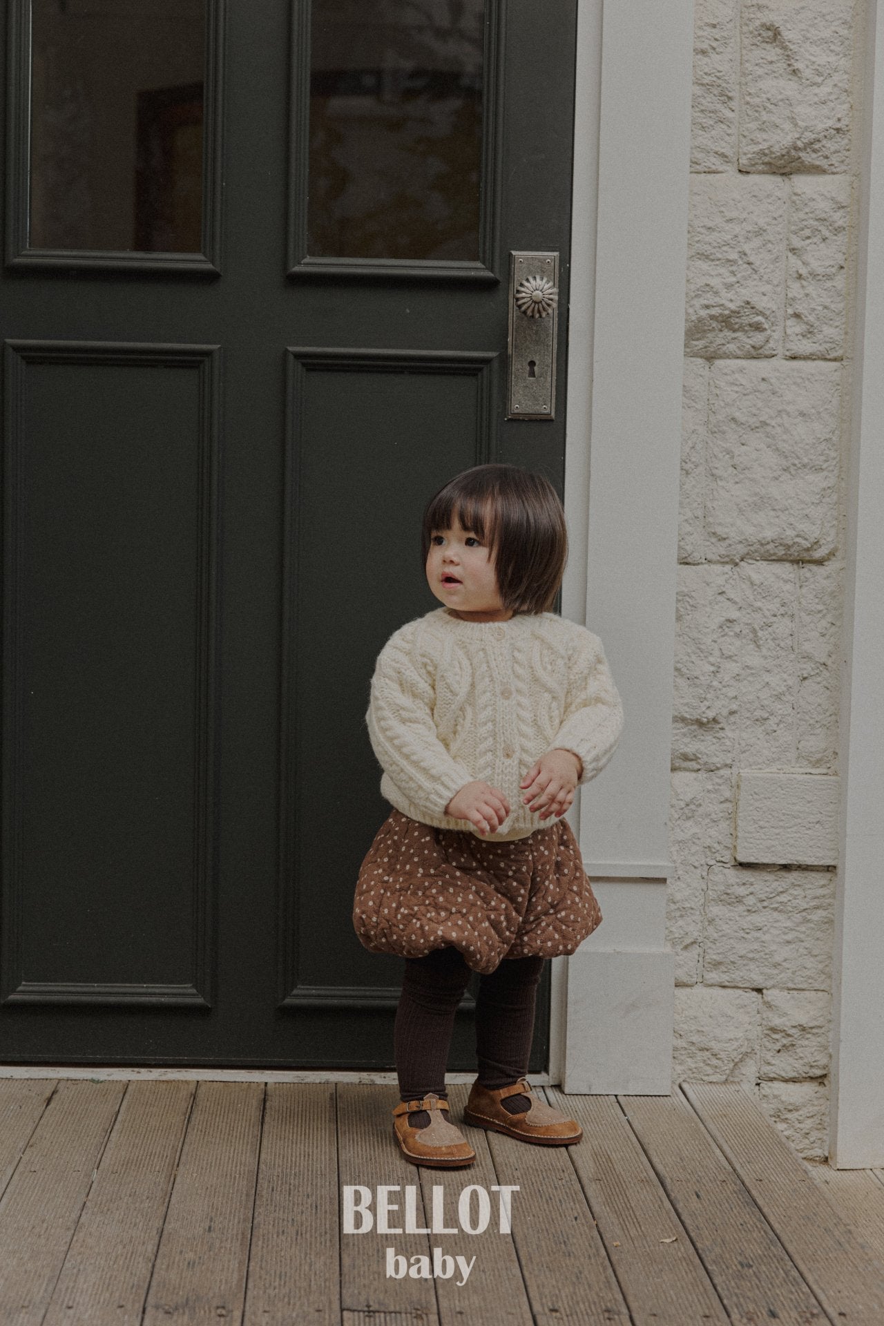 ［BELLOT］Alpha wool cardigan (baby)