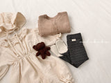 ［valubebe］Dot frill bebe suit (baby)