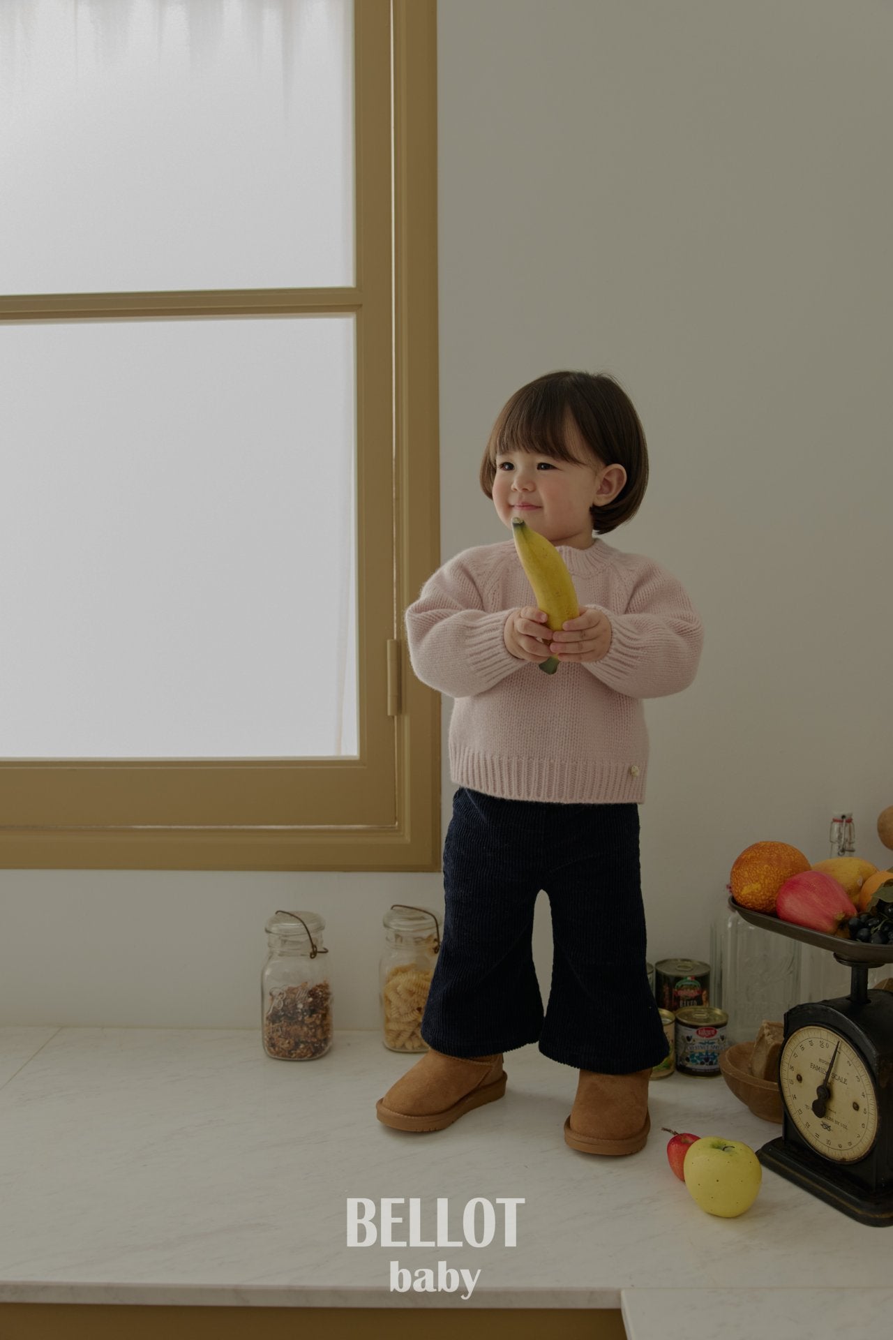 ［BELLOT］Via wool knit (baby)