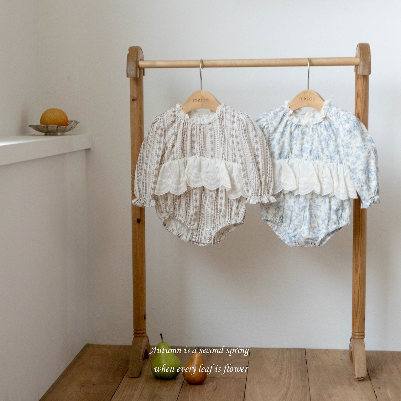 ［mkids］Adole lace rompers