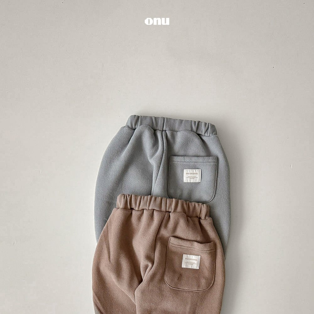 ［onu］Winter cutting line pants