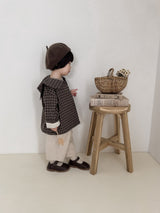 ［mimi market］Rona check sailor coat