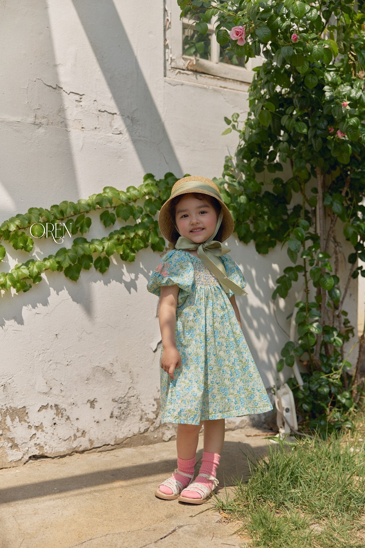 ［OREN］Solla smock one-piece