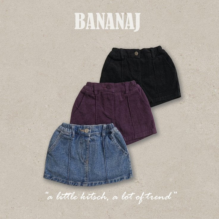 ［BANANAJ］ Fall pants skirt