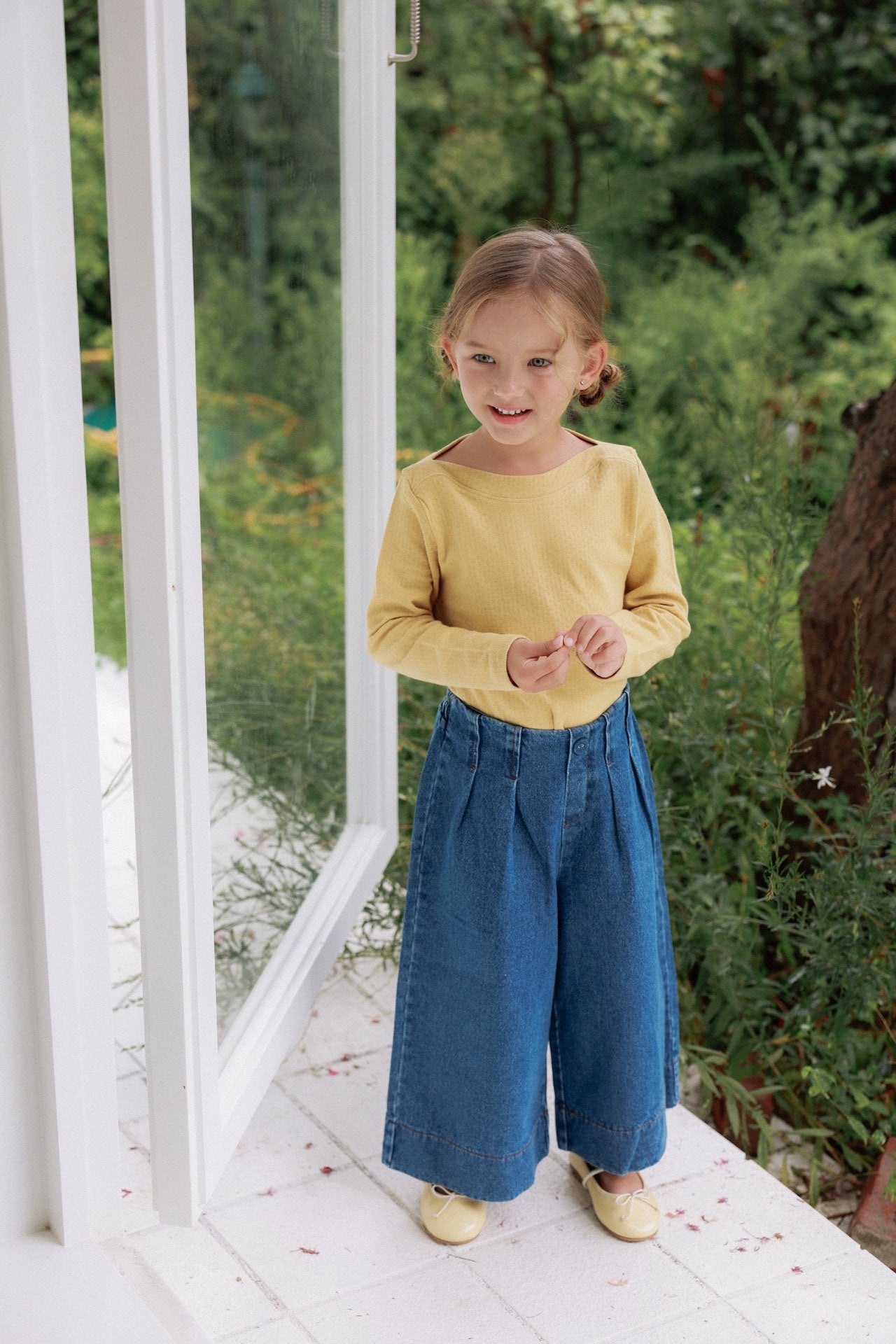 ［azalea］Cottage boatneck tee (baby & kids)