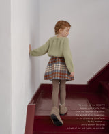 ［ROSETTE］Cocoa check skirt